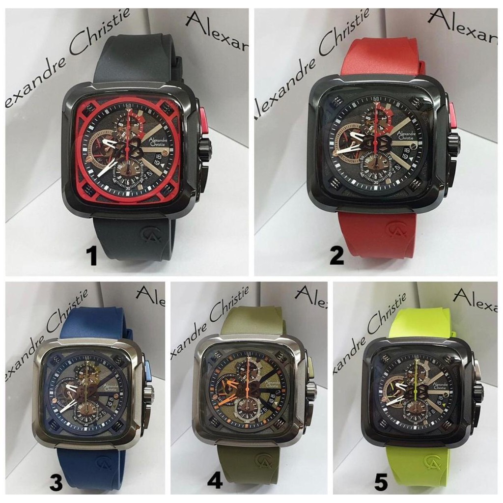 BEST SELLER JAM TANGAN PRI ALEXANDRE CHRISTIE AC6577MC ORIGINAL 100%