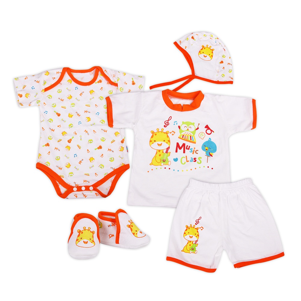 Kiddy Baju Set Bayi Paket Perlengakapan Bayi Baru Lahir - Baby Gift Set Box - Baby Set Bayi Isi 2 Kiddy