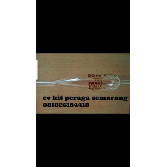 pipet volum pipet gondok iwaki 15 ml