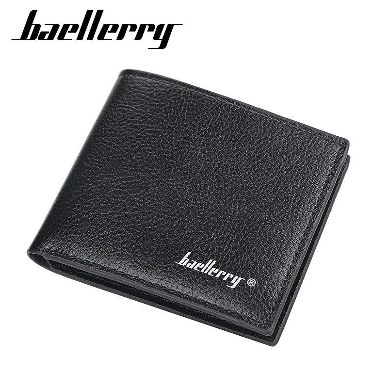 ORIGINAL BAELLERRY D0810 DOMPET LIPAT PRIA TERMURAH KULIT SINTETIS
