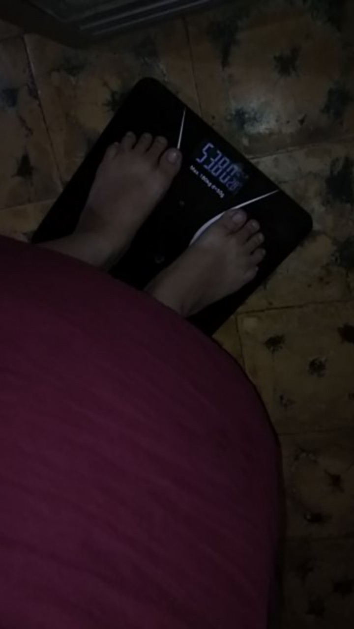 Timbangan Badan Digital Mirror Scale