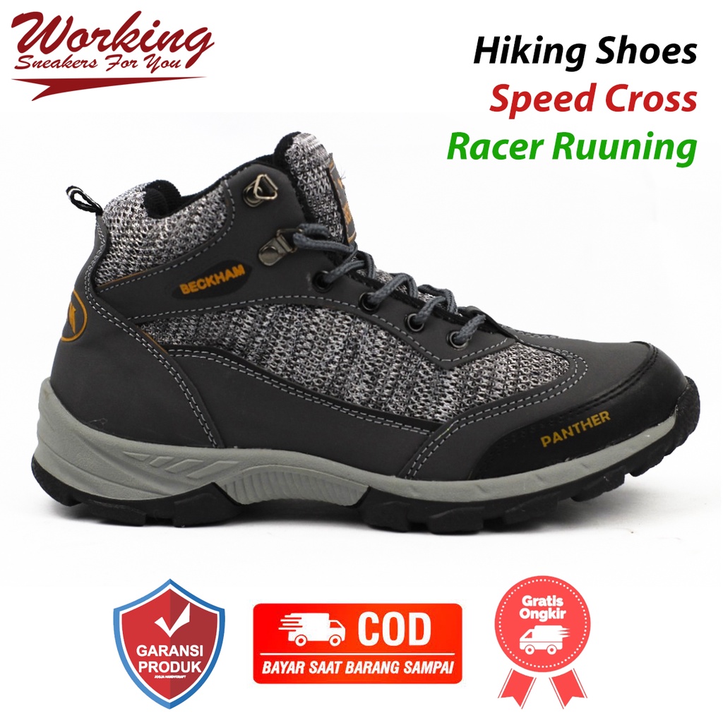 Sepatu Pria Working Boot Panther Sepatu Hiking Import