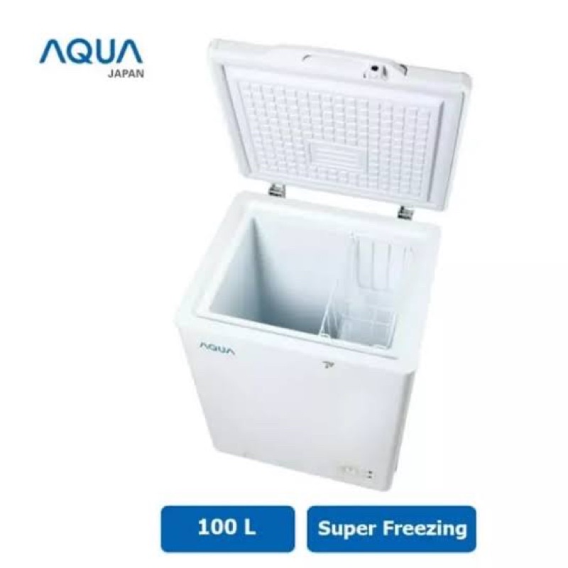 FREEZER BOX AQUA AQF 110FA 100 Liter TERBARU PROMO MURAH