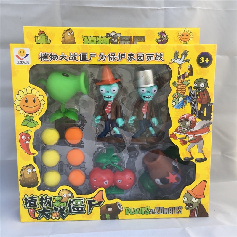 【COD】Mainan Anak Plant vs Zombie Tembak Plants Zombies-PL_C