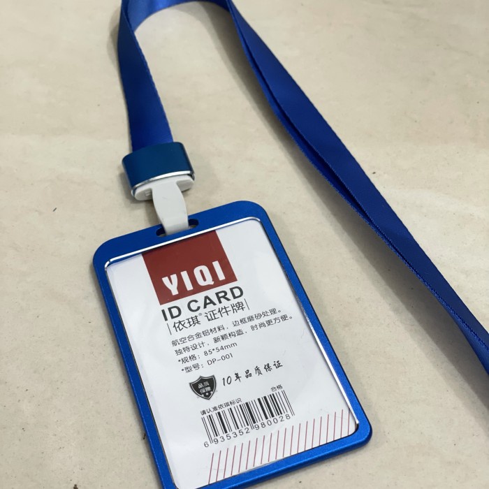 

Cuci Gudang Casing Id Name Tag Alumunium Satu Set Dengan Tali Hot Sale