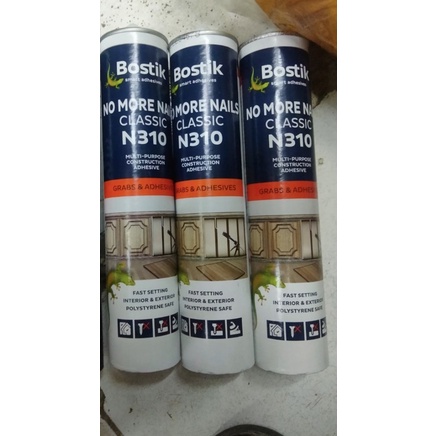

Sealant Bostik Boscos No More Nails 320gram lem perekat warna Beige