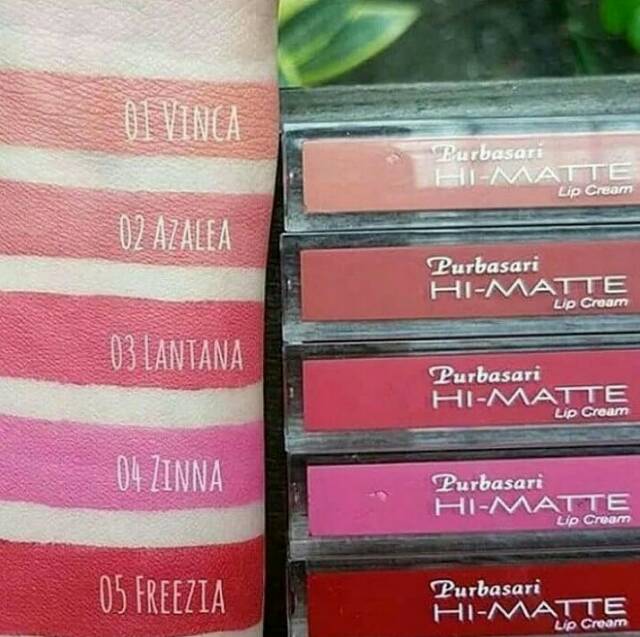 Purbasari Hi-Matte Lip Cream