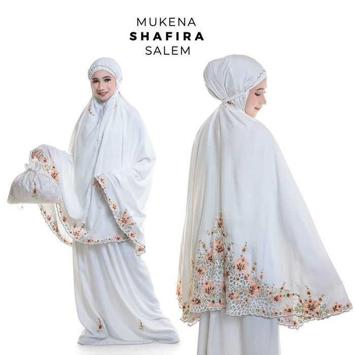 Mukenah Mukena Dewasa DEWASA SHAFIRA SALEM Fashion Muslim Bisa COD Best Seller Kekinian Perlengkapan