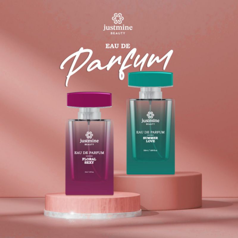 JUSTMINE PARFUME FLORAL SEXY/SUMMER LOVE 50ML