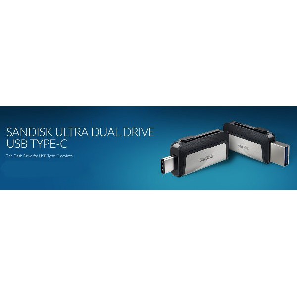 Flashdisk Sandisk Type C USB 3-1 Dual USB OTG 64GB SDDDC2-064G