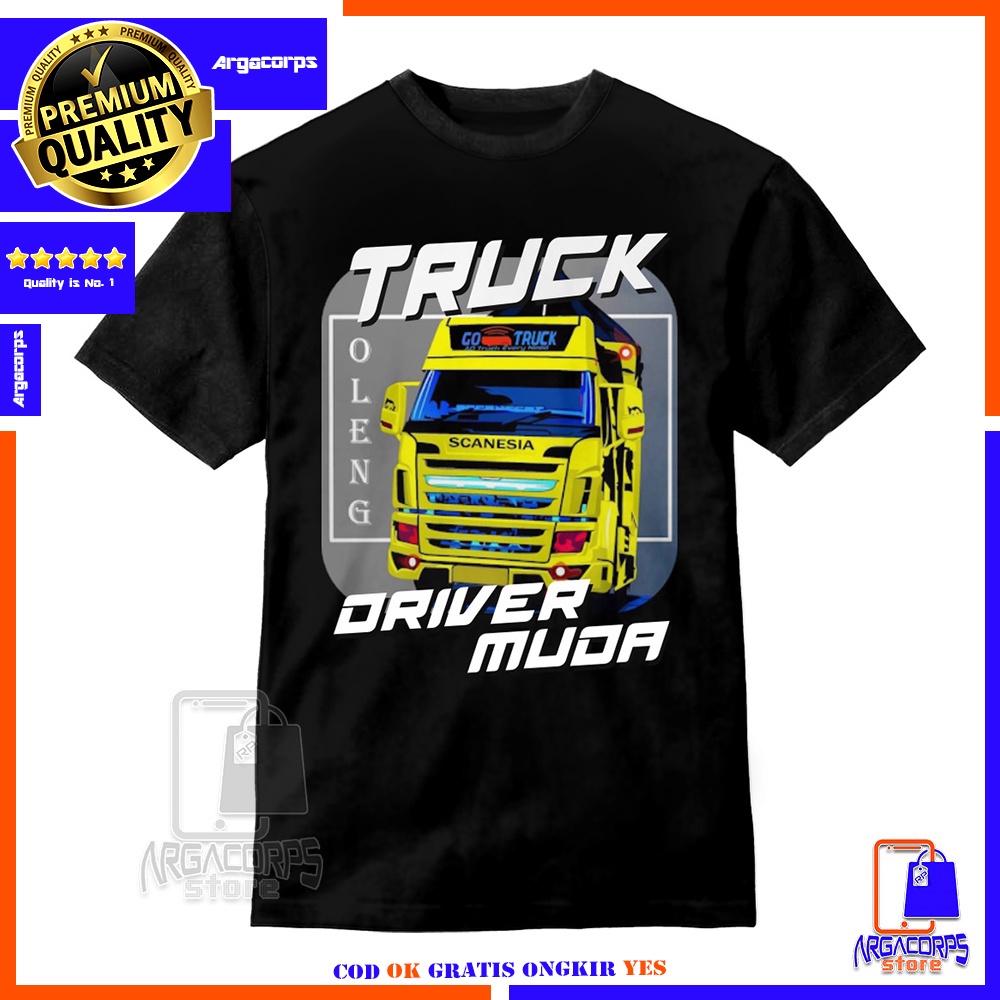 Kaos Anak 3D Baju Anak Truck Oleng Baju Distro -  Argacorps Store