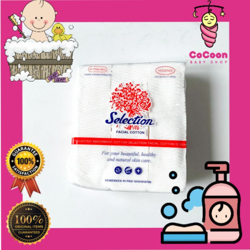 Kapas Selection 75g / Facial Cotton / Kapas Wajah Kecantikan