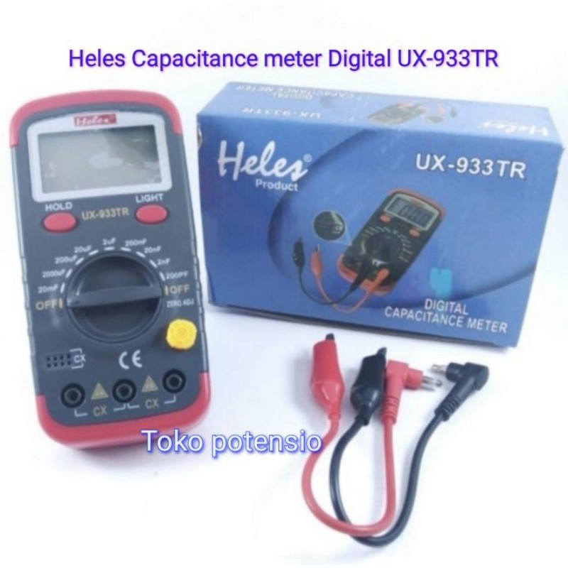 TESTER CAPACITANCE HELES UX-933TR DIGITAL