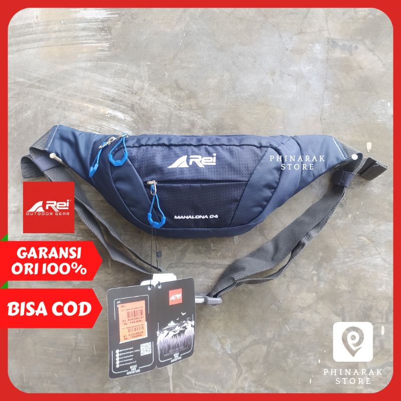 Waistbag Sling Bag Pria Rei no Eige.r Tas Pinggang Selempang Travel Pouch Pria Mahalona B