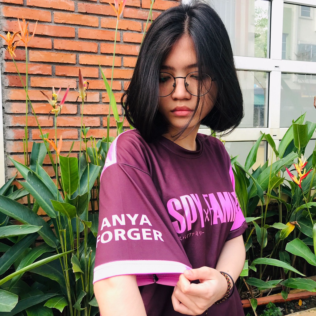 Tshirt Anya Big Fullprint Anime Manga SPY x Family Premium Unisex