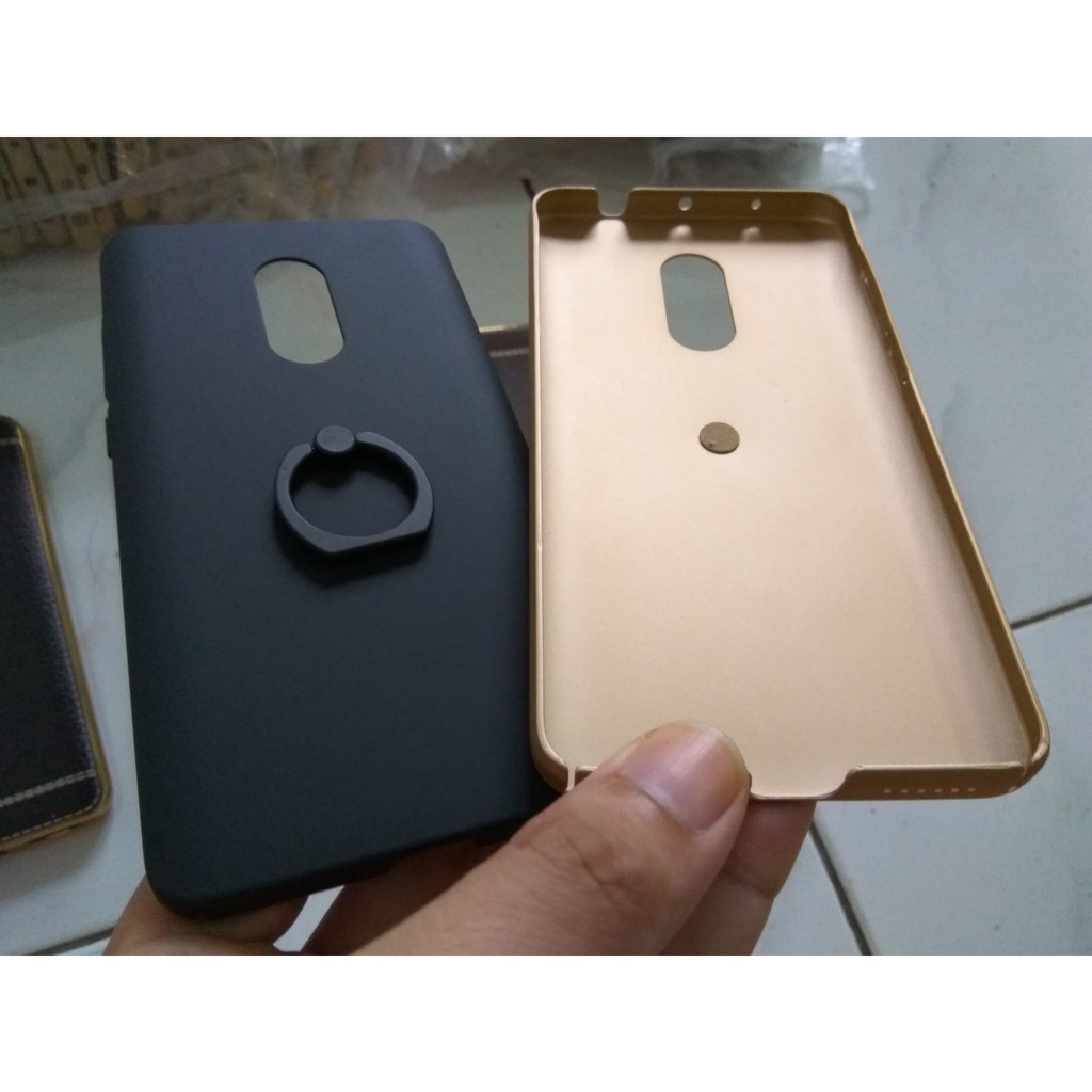 Hard Back Case Ring Redmi Note 4