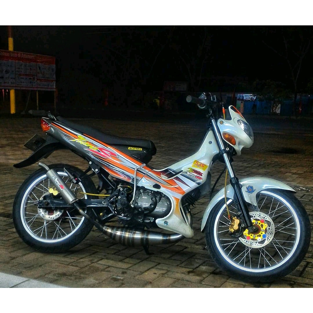 Knalpot ABRT20 Suzuki Tiara Harian Original Pabrik ABRT20