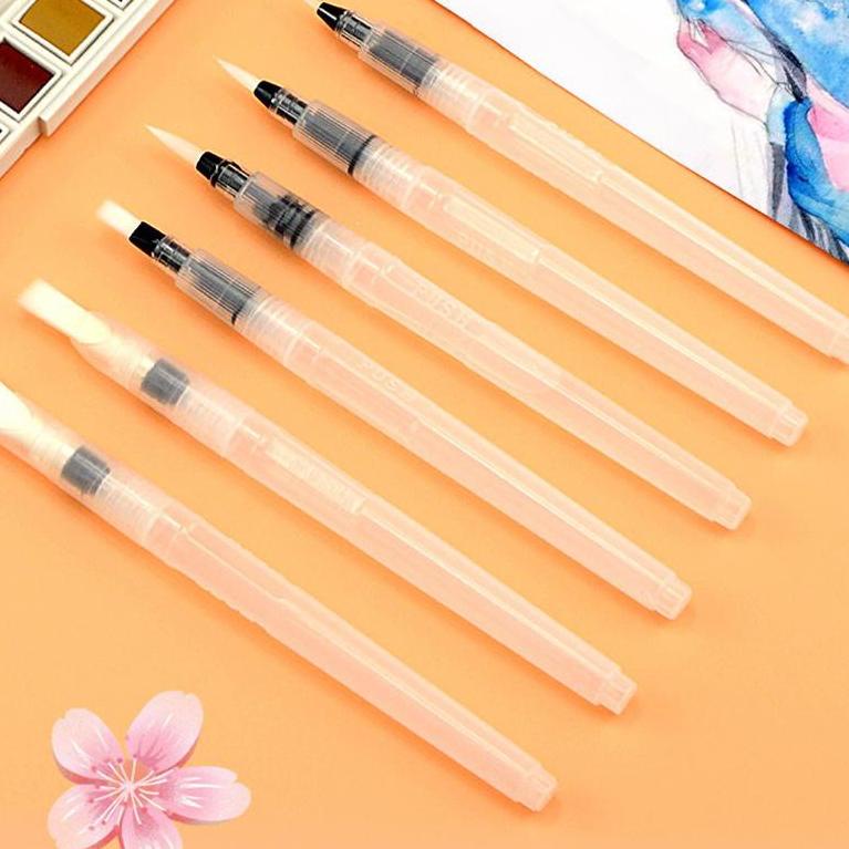 

Promo Spesial 7.7 Kaikki Water Pen Set - Kuas Pena untuk Cat Air (Isi 6) ,