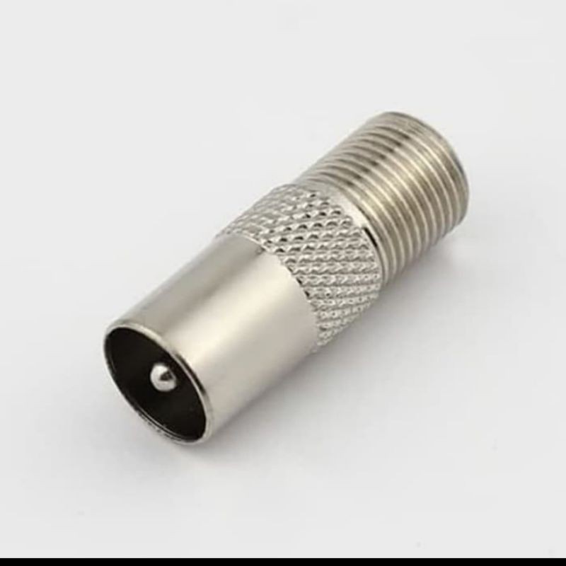 Jack F Drat - Jack F to TV - Konektor Lurus Besi