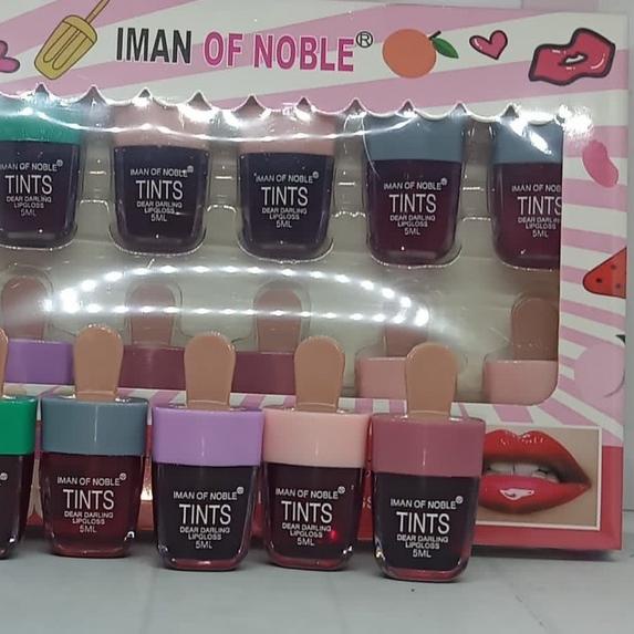 [LUSINAN] Liptint IMAN NOBLE Botol Ice Cream / SASIMI CANDY