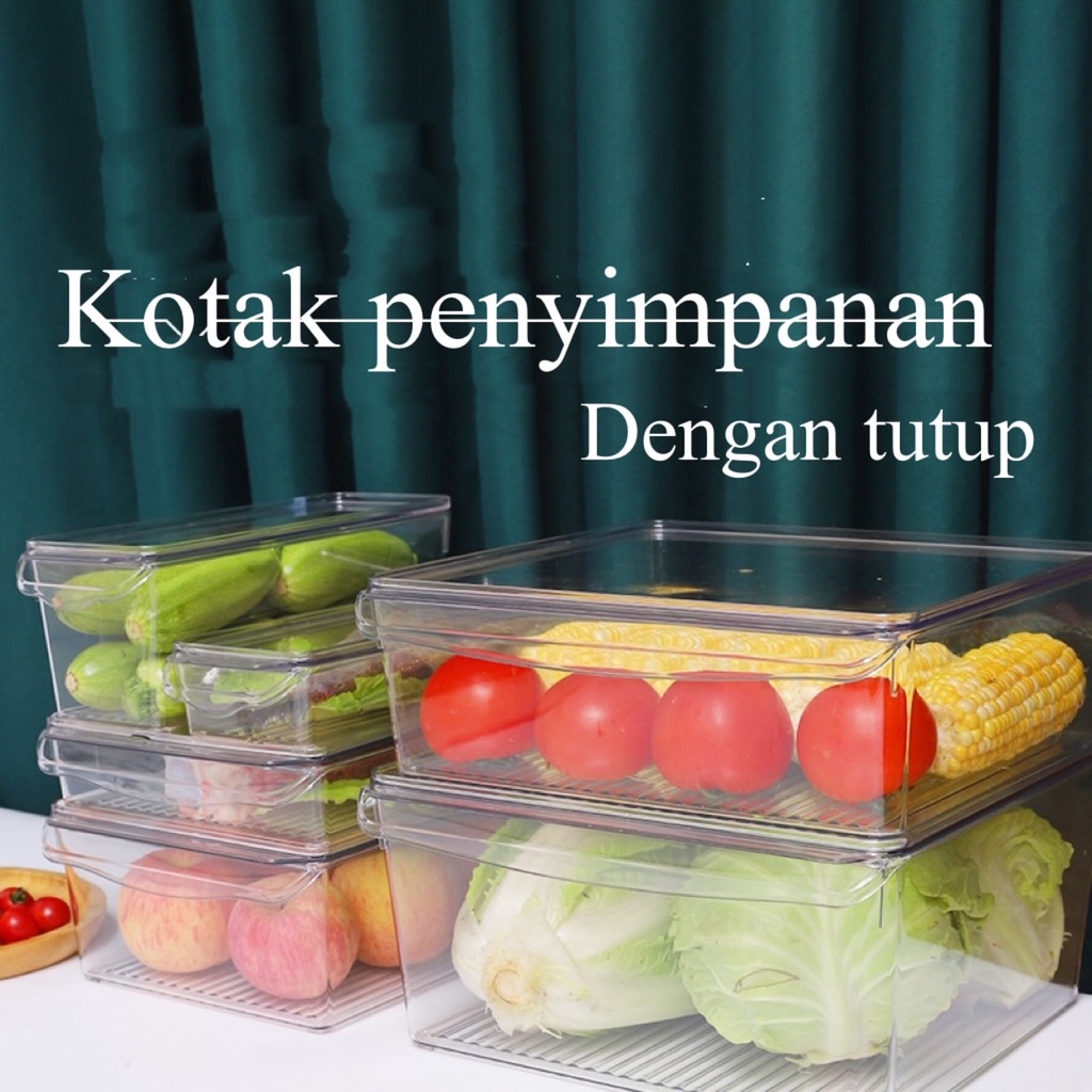 Storage Kulkas / Kotak Serbaguna SET TUTUP