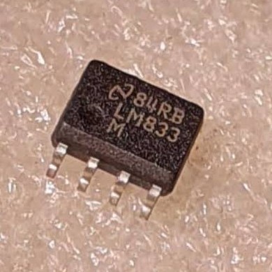 LM833 LM833MX LM833DT 833 M IC SMD Dual Opamp Sop-8 LM833M