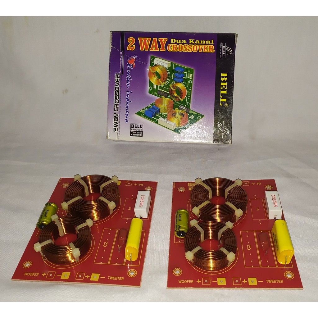 KIT CROSSOVER PASIF BELL 2 WAY Kit Crossover 2 WAY BELL HR061