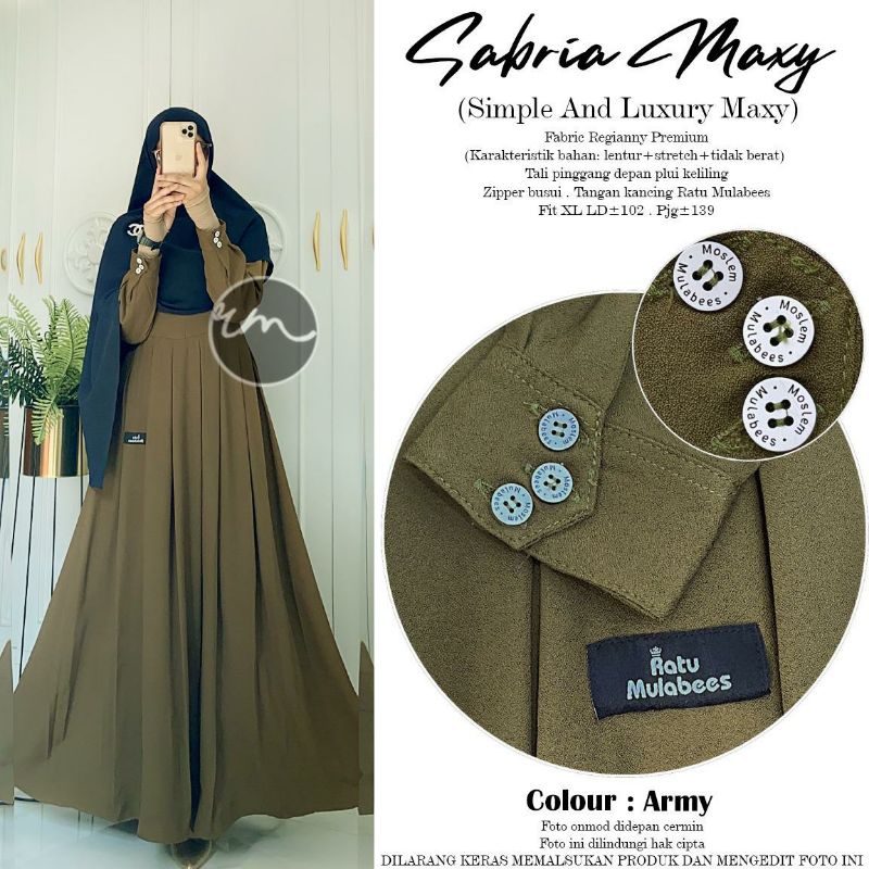 SABRIA MAXY DRESS ORI BY RATU MULABEES