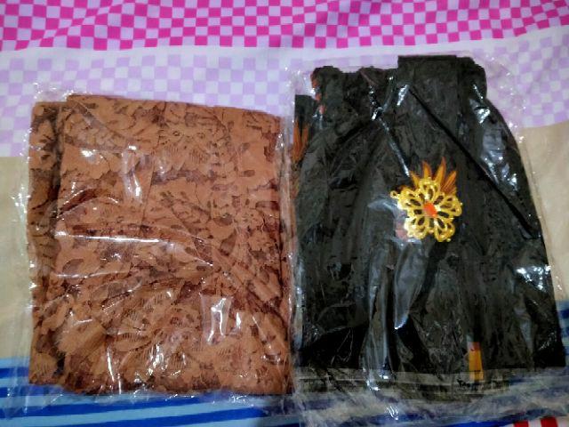 Setelan Kebaya Kutubaru Lengan Panjang Semi France Lussia