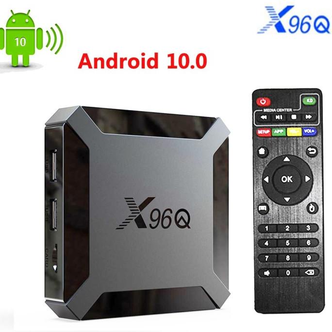 X96Q 4K TV Box Android 10 2GB 16GB Allwinner H313 QuadCore STB