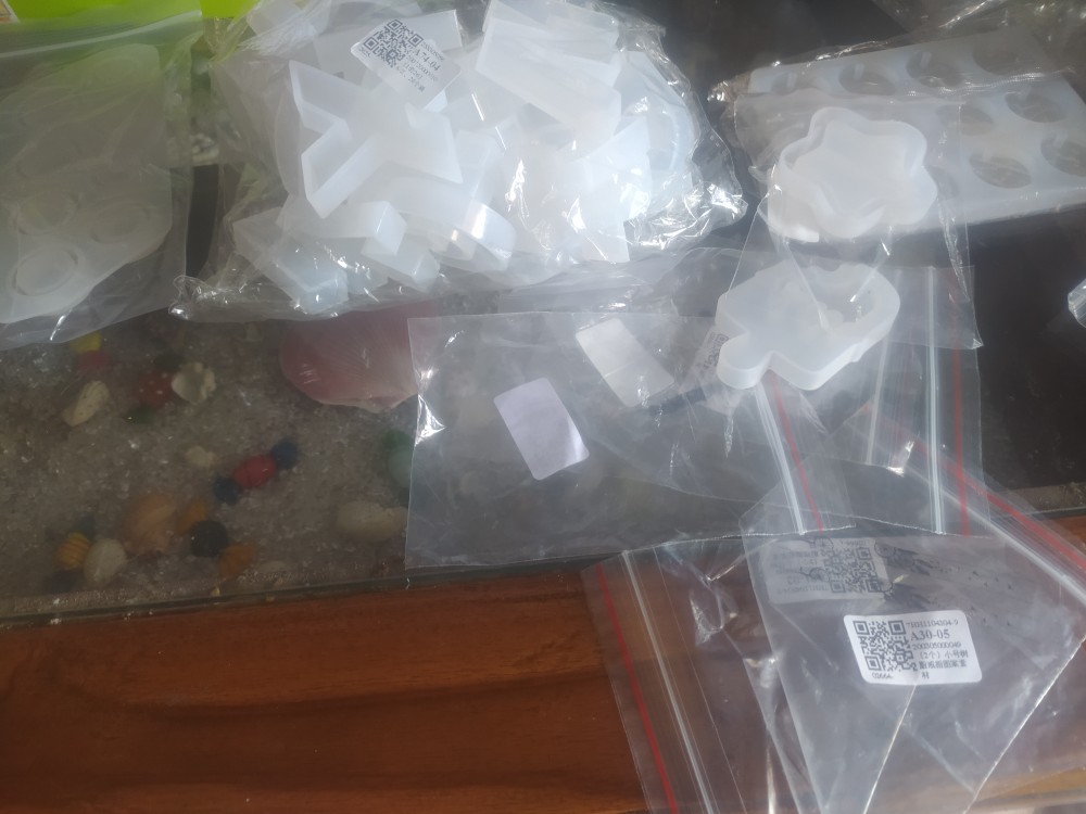 5 Inf ✿ 5 Pack Cetakan Perhiasan Handmade Diy Bahan Resin Silikon