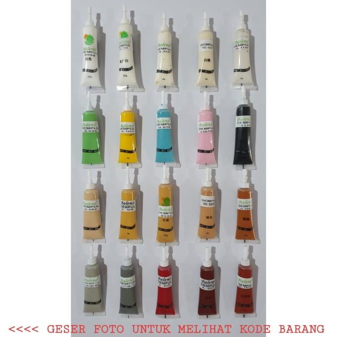 Dempul Tusir HPL / EDGING Pewarna Pinggiran / Pengisi Nat HPL / EDGING