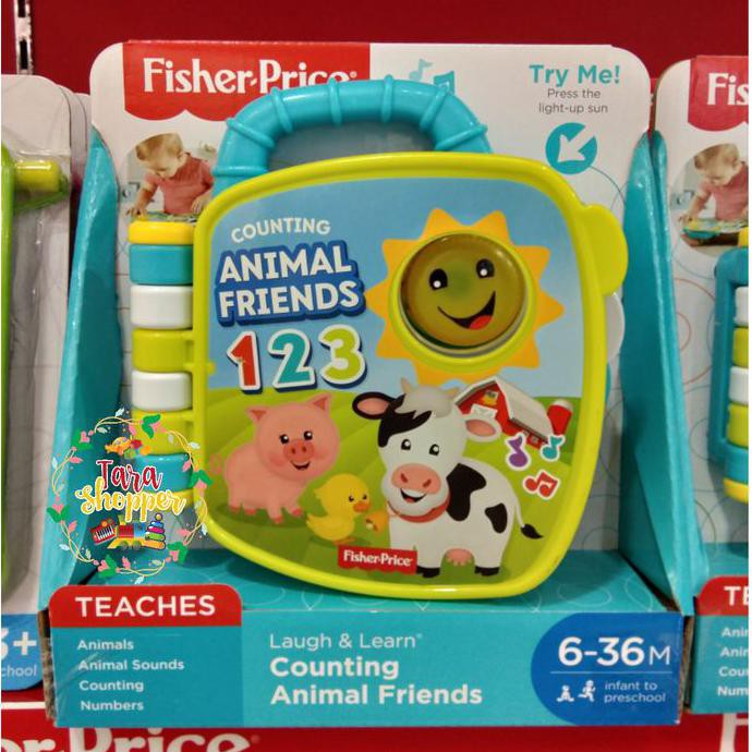 Fisher Price Counting Animal Book - Termurah 