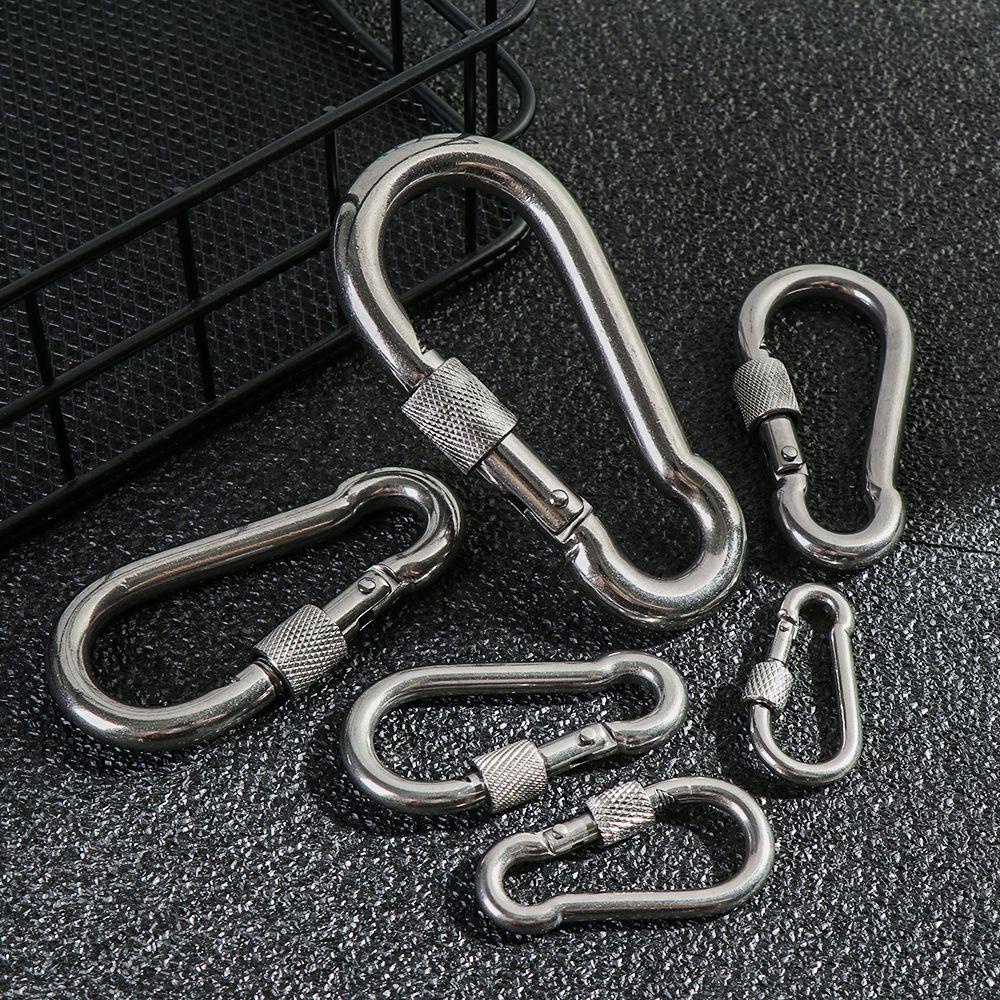 Suyo Kunci Ring Link Cepat Peralatan Berkemah Outdoor Climbing Gear Safety Hook