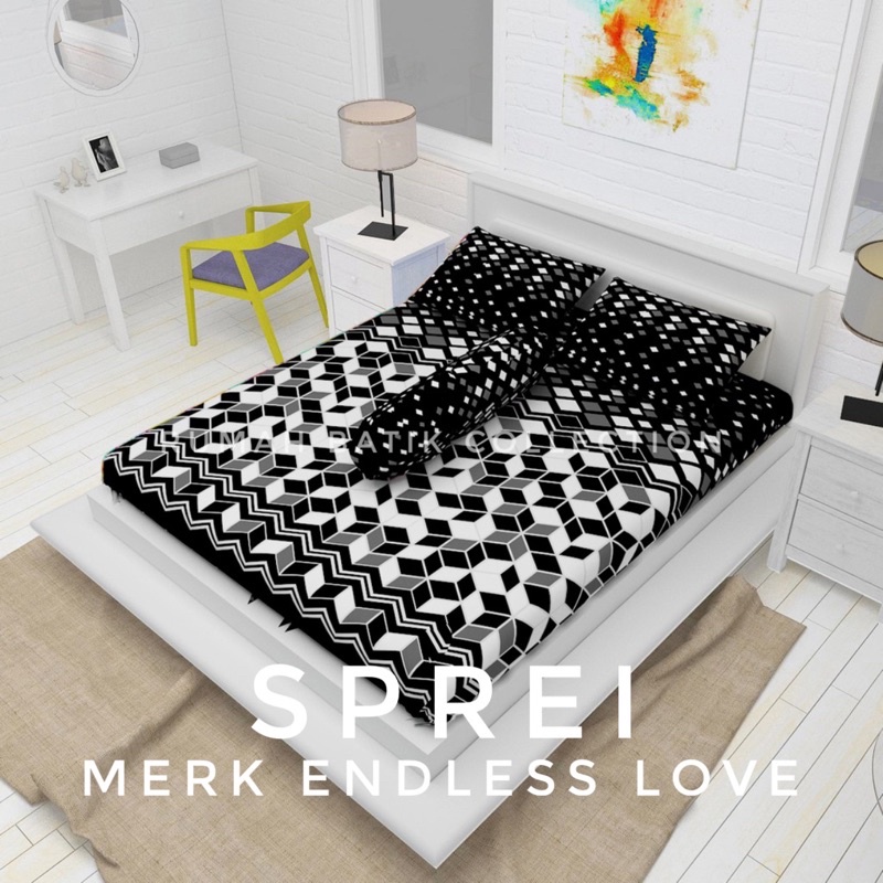 SPREI BESAR ENDLESS LOVE UK 180 SPREI MURAH