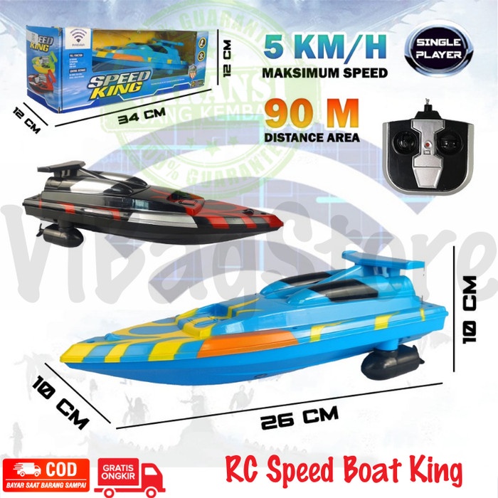 RC Speed Boat King Perahu Kapal Laut Pesiar Layar Remote Control Otok-Otok RADAR RDR1123