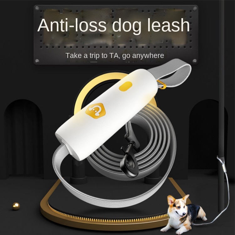 New Retractable Dog Leash Small and Medium-sized Dog Leash Elastic Rope Leash Dog Corgi Dog Leash Do