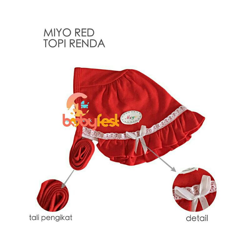 BABYFEST ARELLA TOPI CIPUT BAYI @1PCS