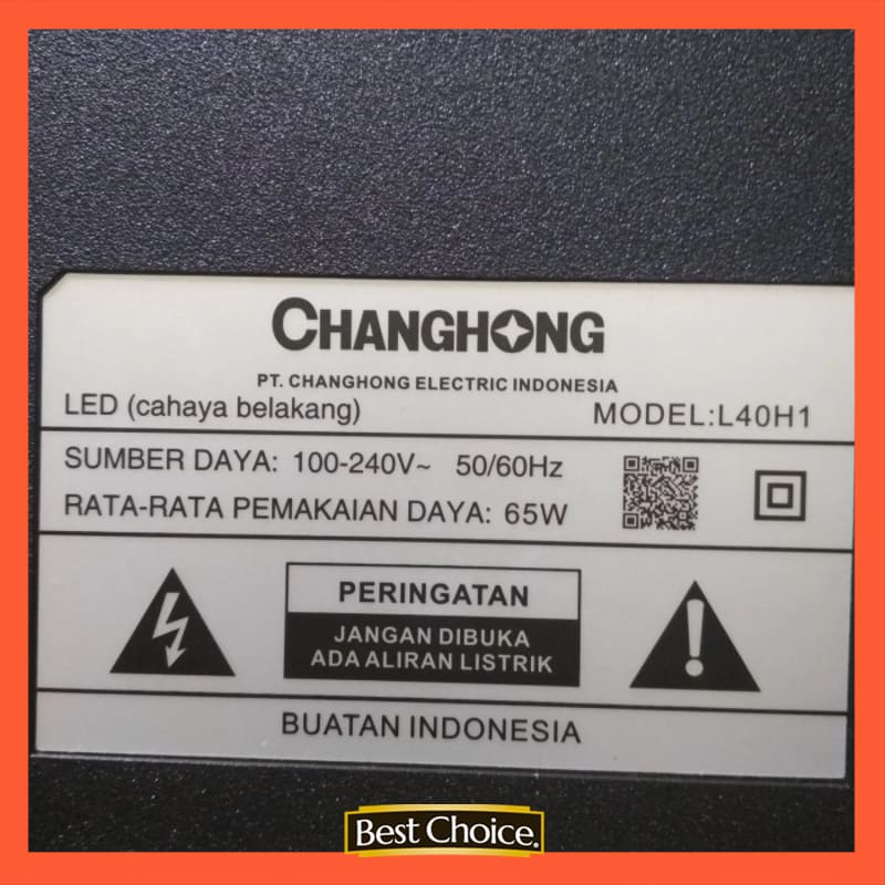 Flexible LED TV Changhong L40H1