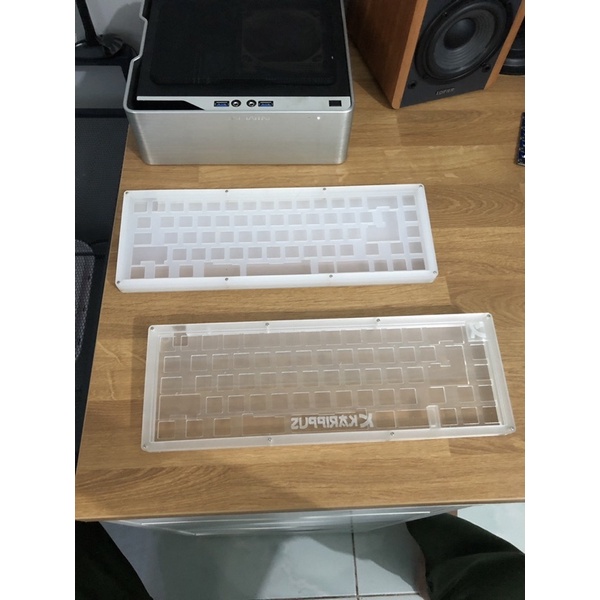Custom Case Akrilik Sandwitch Keyboard Mechanical DZ60/DZ65/KBD67