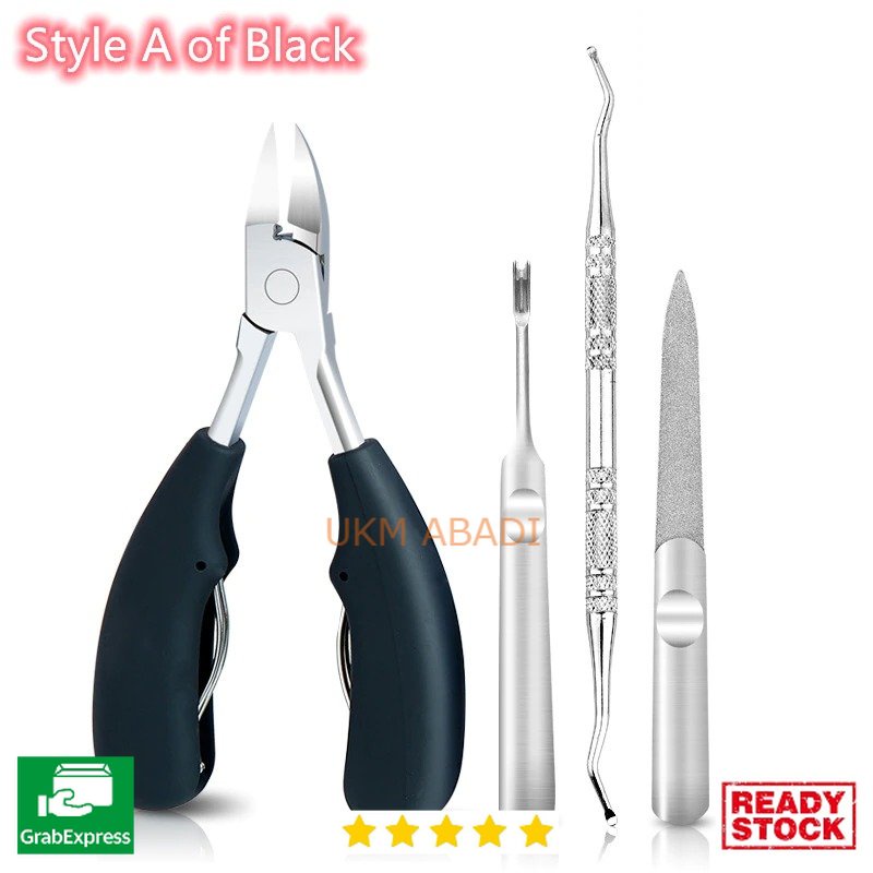 Tools Set Gunting Kuku Cantengan 4 in 1 Nail Clippers Manipe JASYX7950