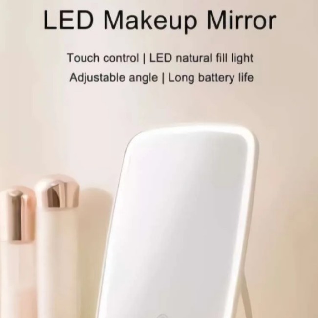 Kaca Jordan&amp;Judy NV026 Mirror LED Light Recharge - Cermin Makeup