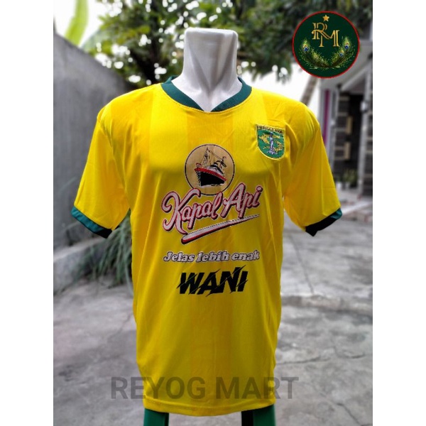 JERSEY PERSEBAYA GK 2019 KUNING SHOPEE LIGA 1 KIPER RETRO LOKAL