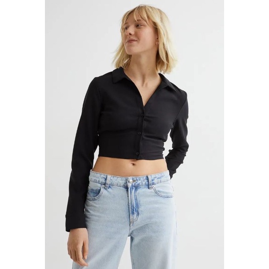 Hm longsleveed blouse