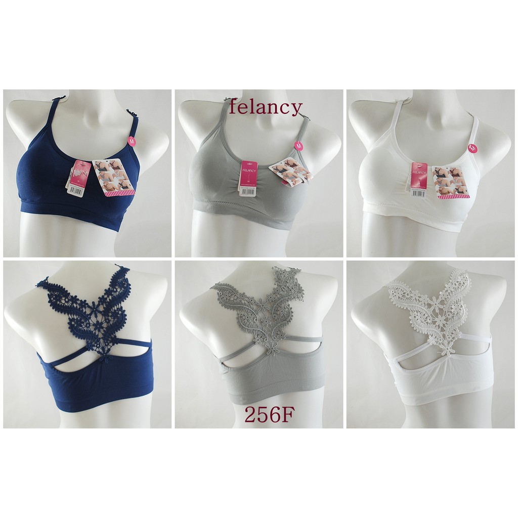 Bra Wanita FELANCY Tanpa Kawat Wireless Busa Tipis Size M bra 32 / 34 Beha Pakaian Dalam Underwear 2