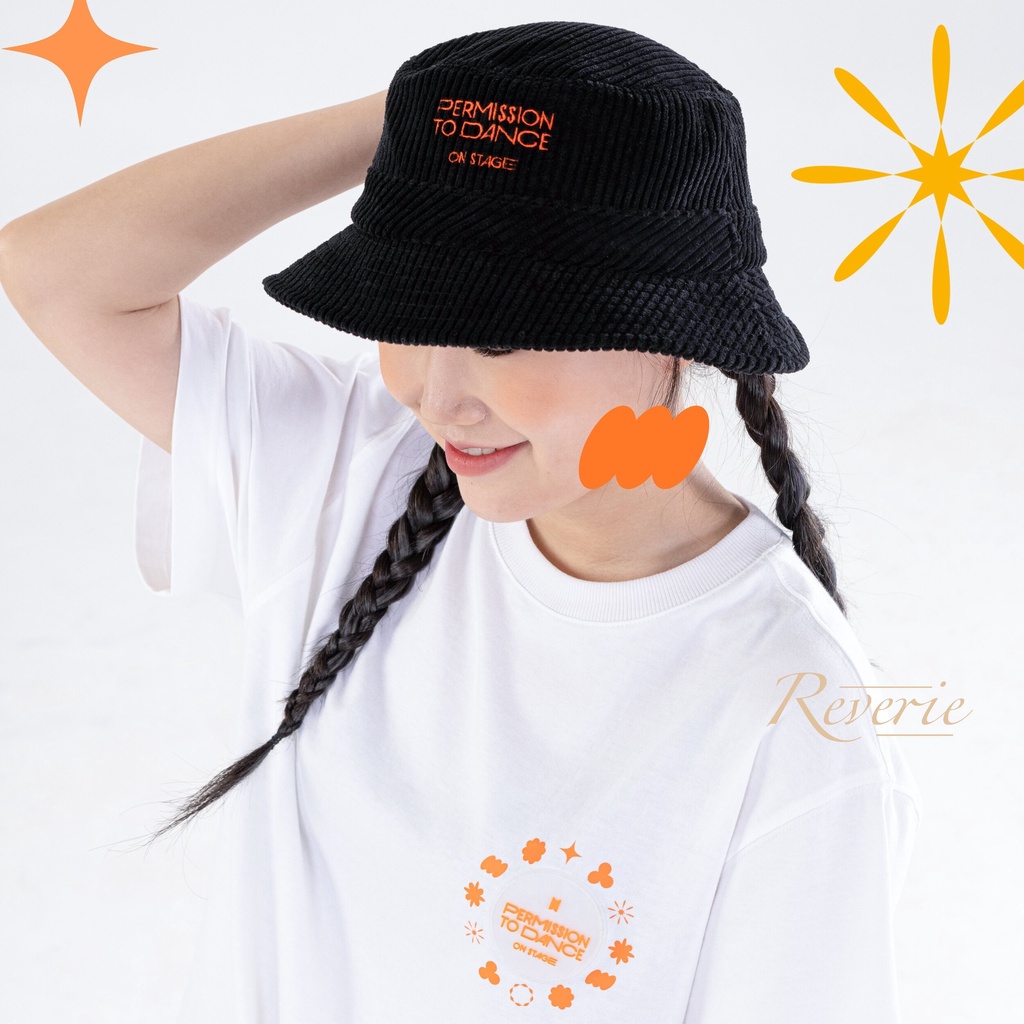TSHIRT BTS PERMISSION TO DANCE ON STAGE ORANGE LOGO KAOS BAJU PTD ON STAGE FASHION UNISEX KPOP KOREA