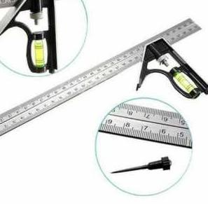 

☞ HomeStoreOutlet Mistar Penggaris Siku Tukang Multifungsi - ZEAST ♩