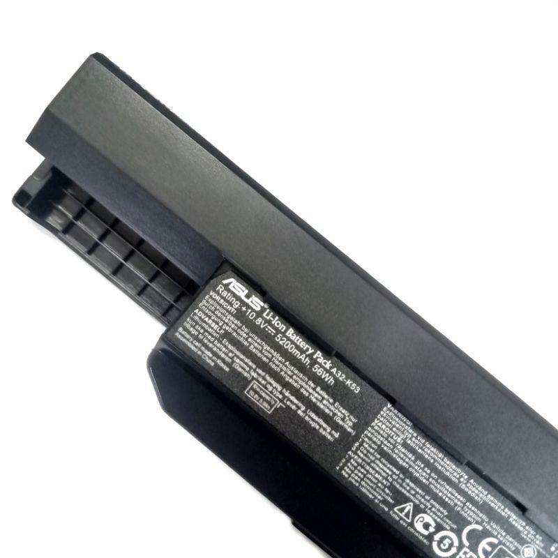 Baterai Batre Laptop ASUS ORIGINAL A43 A43S A43E A43SJ K43 K43U K43SJ K43T K43S X44H A41-K53 A42-K53