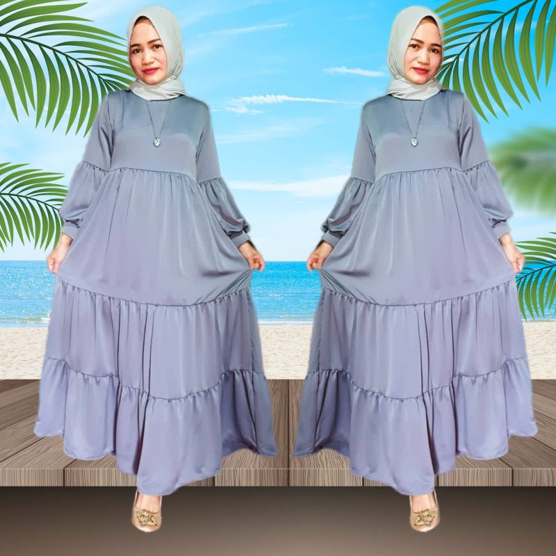 ( Dress ) Midi Sultan Maxmara luxury Premium