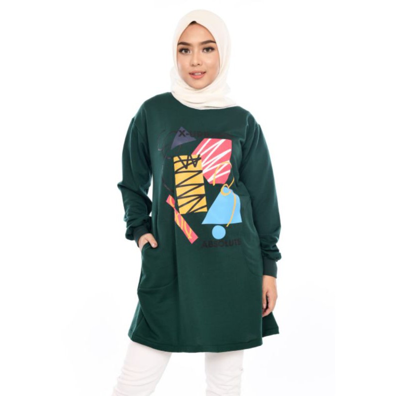 X-Urband Sweater Wanita Qila / Sweater Tunik Wanita A124